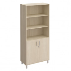 Шкаф для документов двери ДСП с замком + ниши дуб шамони Born 430-821-1