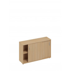 Шкаф-купе низкий (для 2-х столов 60) натуральный дуб А4 330 НД