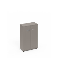 Шкаф средний закрытый мокко премиум А4 9364 МП