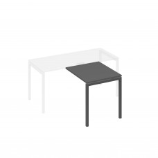 Брифинг-приставка на металлокаркасе DUE антрацит премиум / металлокаркас антрацит А4 А2 073 АР