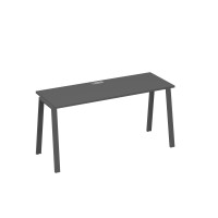 Стол письменный на металлокаркасе TRE антрацит премиум / металлокаркас антрацит А4 А3 005 АР