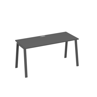 Стол письменный на металлокаркасе TRE антрацит премиум / металлокаркас антрацит А4 А3 015 АР