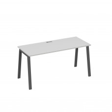 Стол письменный на металлокаркасе TRE серый / металлокаркас антрацит А4 А3 015 СЕ