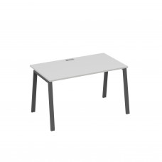 Стол письменный на металлокаркасе TRE серый / металлокаркас антрацит А4 А3 024 СЕ