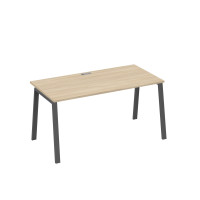 Стол письменный на металлокаркасе TRE дуб скандинавский / металлокаркас антрацит А4 А3 025 ДК
