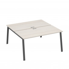 Рабочая станция (2х160) каркас TRE дуб / металлокаркас антрацит А4 А3 178 ДШ