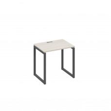 Стол письменный на металлокаркасе QUATTRO дуб / металлокаркас антрацит А4 А4 001 ДШ