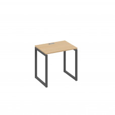 Стол письменный на металлокаркасе QUATTRO натуральный дуб / металлокаркас антрацит А4 А4 001 НД