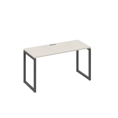 Стол письменный на металлокаркасе QUATTRO дуб / металлокаркас антрацит А4 А4 004 ДШ