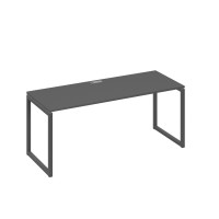 Стол письменный на металлокаркасе QUATTRO антрацит премиум / металлокаркас антрацит А4 А4 016 АР