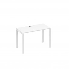 Стол письменный на металлокаркасе UNO белый премиум / металлокаркас белый А4 Б1 003 БП