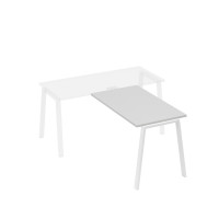 Брифинг-приставка каркас TRE серый / металлокаркас белый А4 Б3 074 СЕ