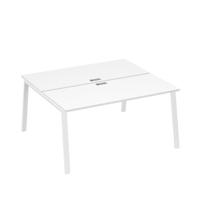 Станция 2х160 на опорах TRE белый премиум / металлокаркас белый А4 Б3 175 БП