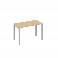 Стол письменный на металлокаркасе UNO натуральный дуб / металлокаркас серый А4 С1 003 НД