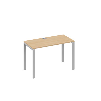 Стол письменный на металлокаркасе UNO натуральный дуб / металлокаркас серый А4 С1 003 НД