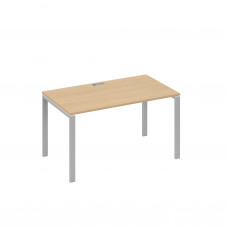 Стол письменный на металлокаркасе UNO натуральный дуб / металлокаркас серый А4 С1 024 НД