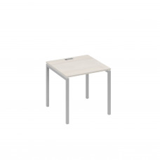 Стол письменный на металлокаркасе DUE дуб / металлокаркас серый А4 С2 021 ДШ