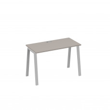 Стол письменный на металлокаркасе TRE мокко премиум / металлокаркас серый А4 С3 003 МП