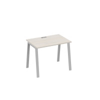 Стол письменный на металлокаркасе TRE дуб / металлокаркас серый А4 С3 012 ДШ