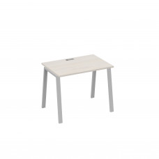 Стол письменный на металлокаркасе TRE дуб / металлокаркас серый А4 С3 012 ДШ
