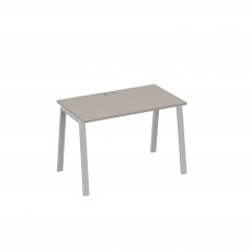Стол письменный на металлокаркасе TRE мокко премиум / металлокаркас серый А4 С3 013 МП