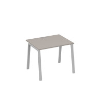 Стол письменный на металлокаркасе TRE мокко премиум / металлокаркас серый А4 С3 022 МП