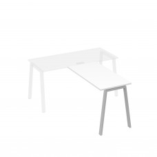 Брифинг-приставка опоры TRE белый премиум / металлокаркас серый А4 С3 072 БП