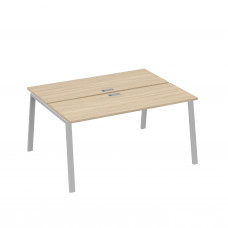 Станция 2х160 рабочая с металлокаркасом TRE дуб скандинавский / металлокаркас серый А4 С3 172 ДК