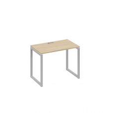 Стол письменный на металлокаркасе QUATTRO дуб скандинавский / металлокаркас серый А4 С4 002 ДК