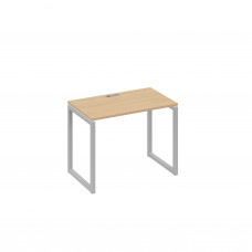 Стол письменный на металлокаркасе QUATTRO натуральный дуб / металлокаркас серый А4 С4 002 НД