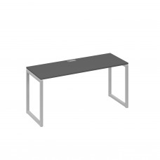 Стол письменный на металлокаркасе QUATTRO антрацит премиум / металлокаркас серый А4 С4 005 АР