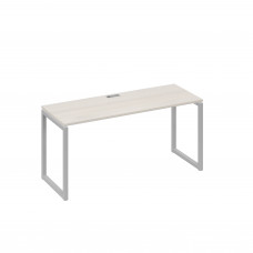 Стол письменный на металлокаркасе QUATTRO дуб / металлокаркас серый А4 С4 005 ДШ