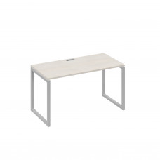 Стол письменный на металлокаркасе QUATTRO дуб / металлокаркас серый А4 С4 014 ДШ