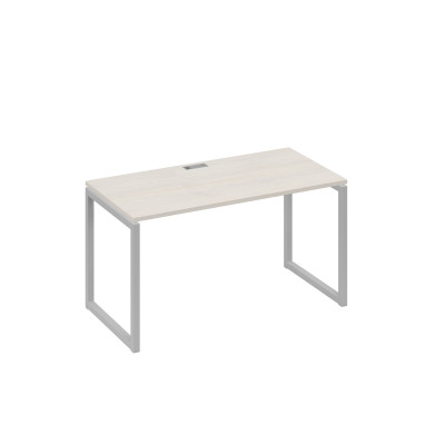 Стол письменный на металлокаркасе QUATTRO дуб / металлокаркас серый А4 С4 014 ДШ