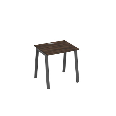 Стол письменный на металлокаркасе TRE дуб ристретто/ металлокаркас антрацит А4 А3 011 ДР