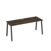 Стол письменный на металлокаркасе TRE дуб ристретто/ металлокаркас антрацит А4 А3 016 ДР