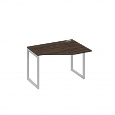 Стол эргономичный правый "Техно" на металлокаркасе QUATTRO дуб ристретто/ металлокаркас серый А4 С4 052 ДР