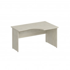 Стол эргономичный правый дуб шамони К.122 ДШ