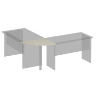 Угловой сегмент дуб шамони К.204 ДШ