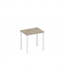 Стол письменный на металлокаркасе вяз либерти/ белый гладкий А1 БГ 001.1 ВЛ