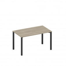 Стол письменный на металлокаркасе вяз либерти/ черный гладкий А1 ЧР 024.1 ВЛ