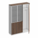 Шкаф комбинированный с гардеробом дуб гладстоун / белый премиум / дуб гладстоун СИ 310 ДГ БП ДГ/ХР