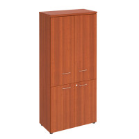 Шкаф для документов закрытый 4-дверный миланский орех ПТ 0781 ОМ