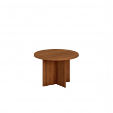 Стол для переговоров круглый темный орех ТЖ 189 ТО