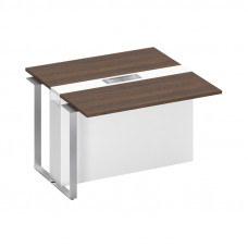 Секция стола для переговоров промежуточная дуб гладстоун / белый премиум / белый премиум СП 109 ДГ БП БП ХР