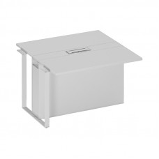 Секция стола для переговоров промежуточная дуб гладстоун светлый / белый премиум / дуб гладстоун светлый СП 110 ДС БП ДС ХР