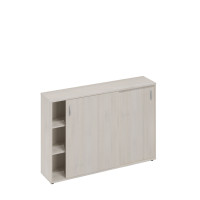 Шкаф-купе средний (для 2-х столов 80) дуб шамони А4 322 ДШ