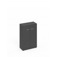 Шкаф средний закрытый антрацит премиум А4 9364 АР