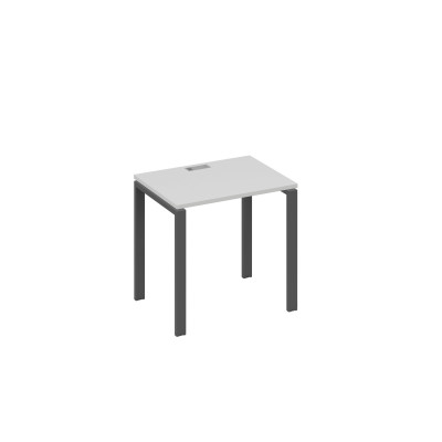 Стол письменный на металлокаркасе UNO серый / металлокаркас антрацит А4 А1 001 СЕ