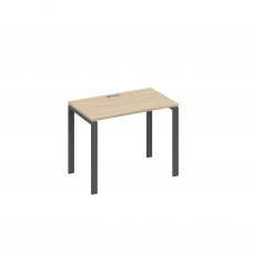 Стол письменный на металлокаркасе UNO дуб скандинавский / металлокаркас антрацит А4 А1 002 ДК